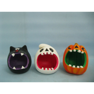 Halloween Pumpkin Ceramic Arts and Crafts (LOE2373-11)